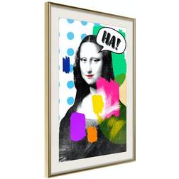 Arkiio Affisch Mona Lisa Pop-art [Poster] 20x30 Poster